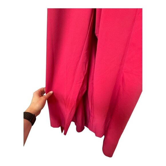 Aidan Mattox‎ Jumpsuit Women 8 Geranium Halter V Neck With Skirt NWT Party - Picture 6 of 15